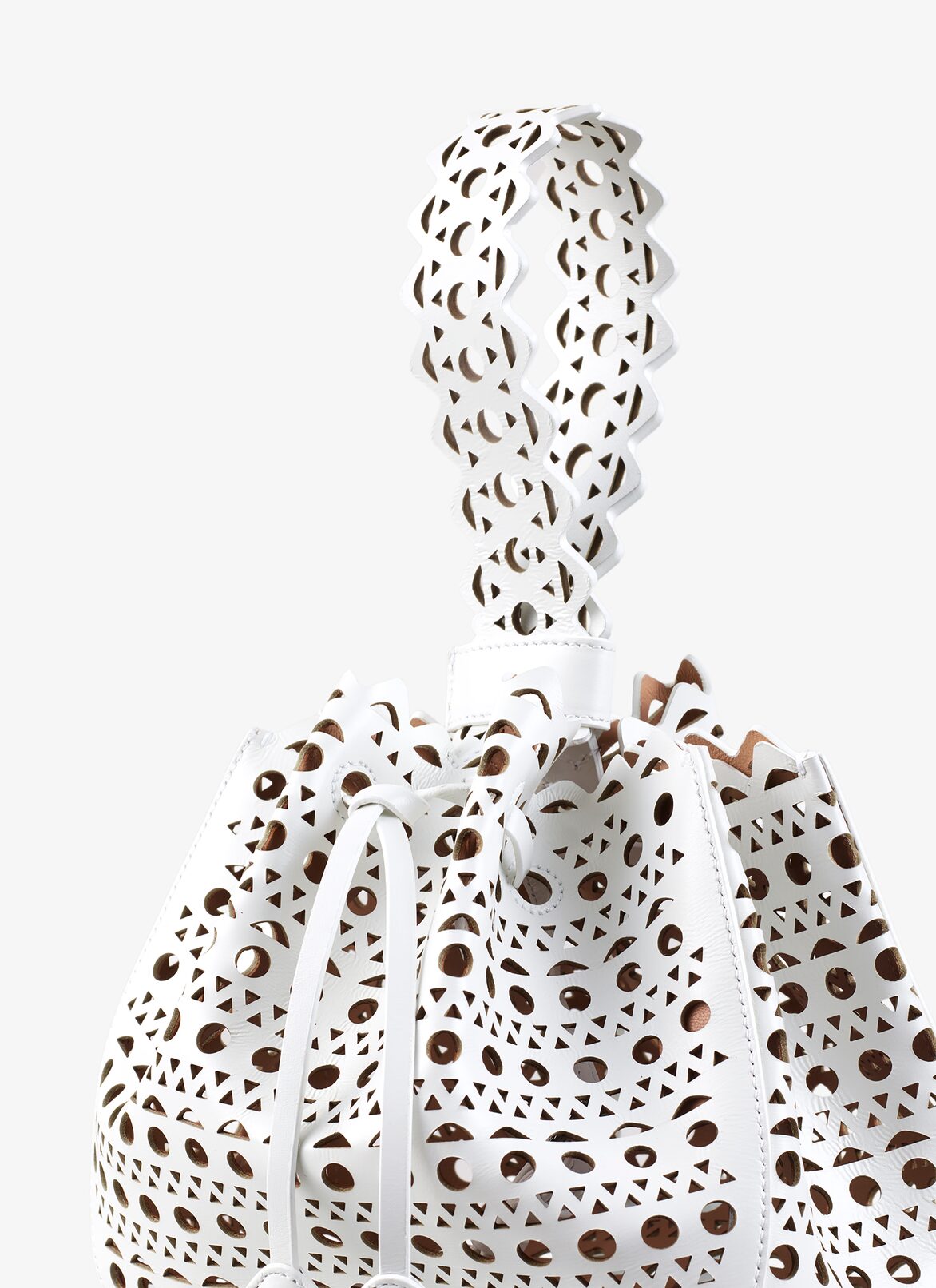 Rose-Marie 19 Bracelet Bag ALAÏA WHITE ROSE-MARIE 19 BRACELET BAG